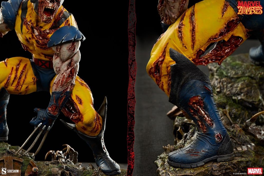 Marvel Estátua Wolverine: Marvel Zombies 29 cm