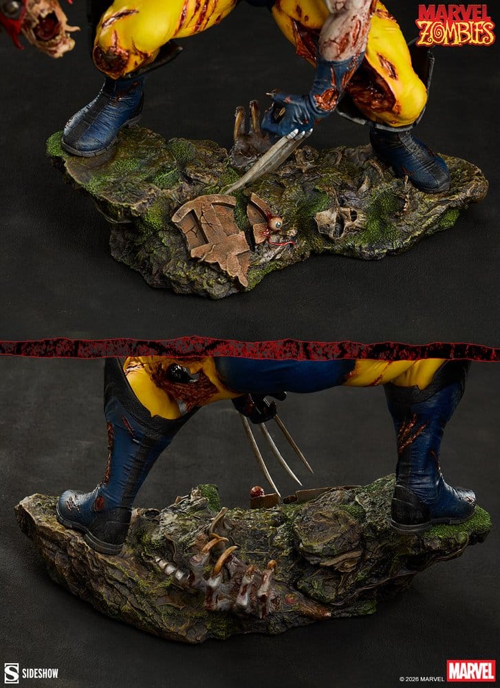 Marvel Estátua Wolverine: Marvel Zombies 29 cm