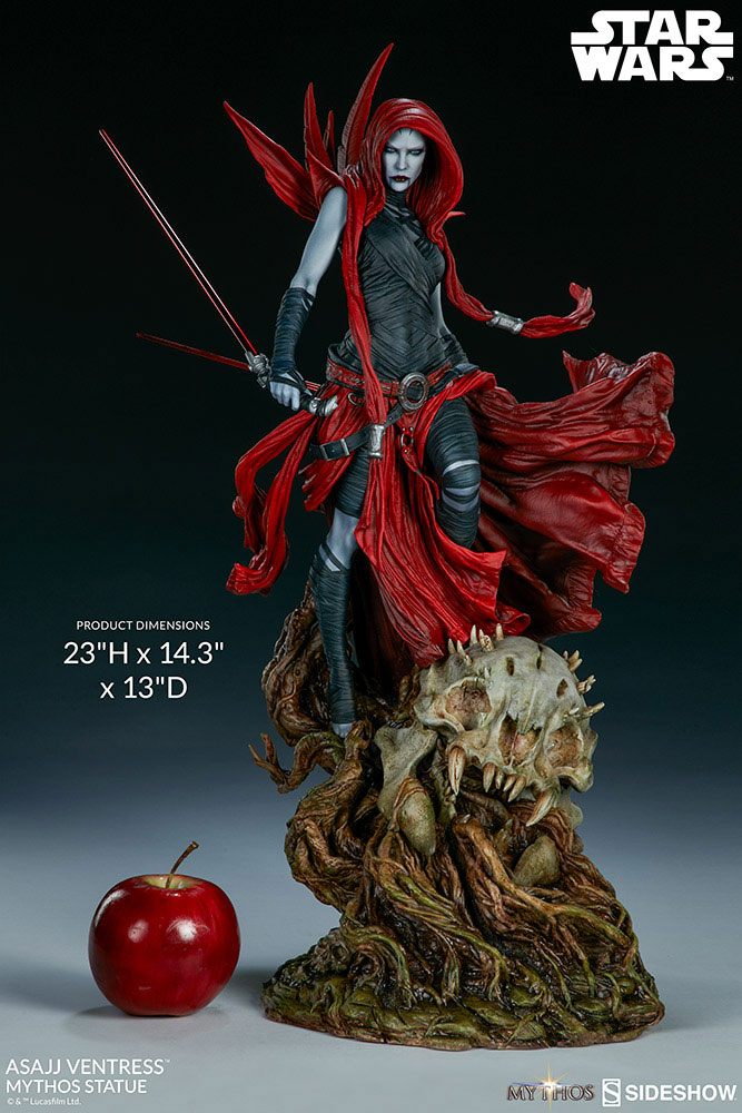 Star Wars Mythos Estatua Asajj Ventress 58 cm