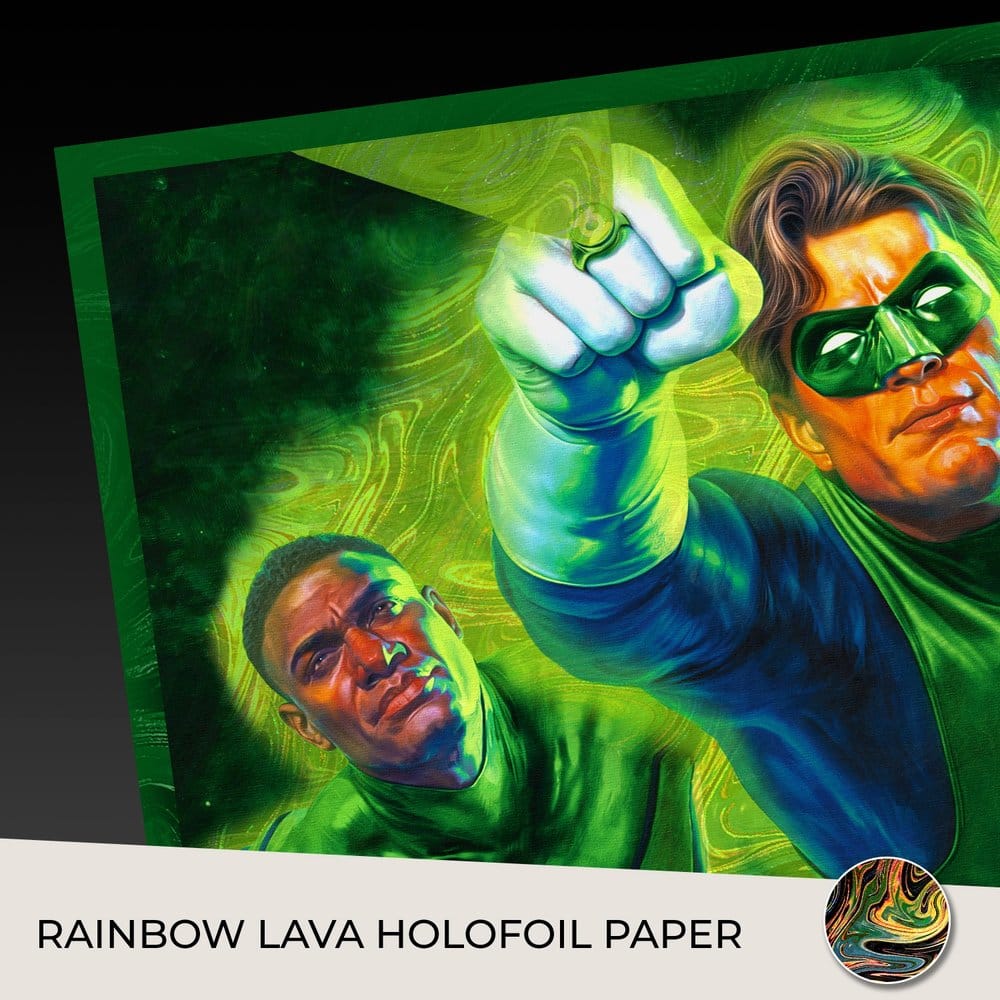DC Comics Litografia Green Lantern 61 x 41 cm - sem moldura
