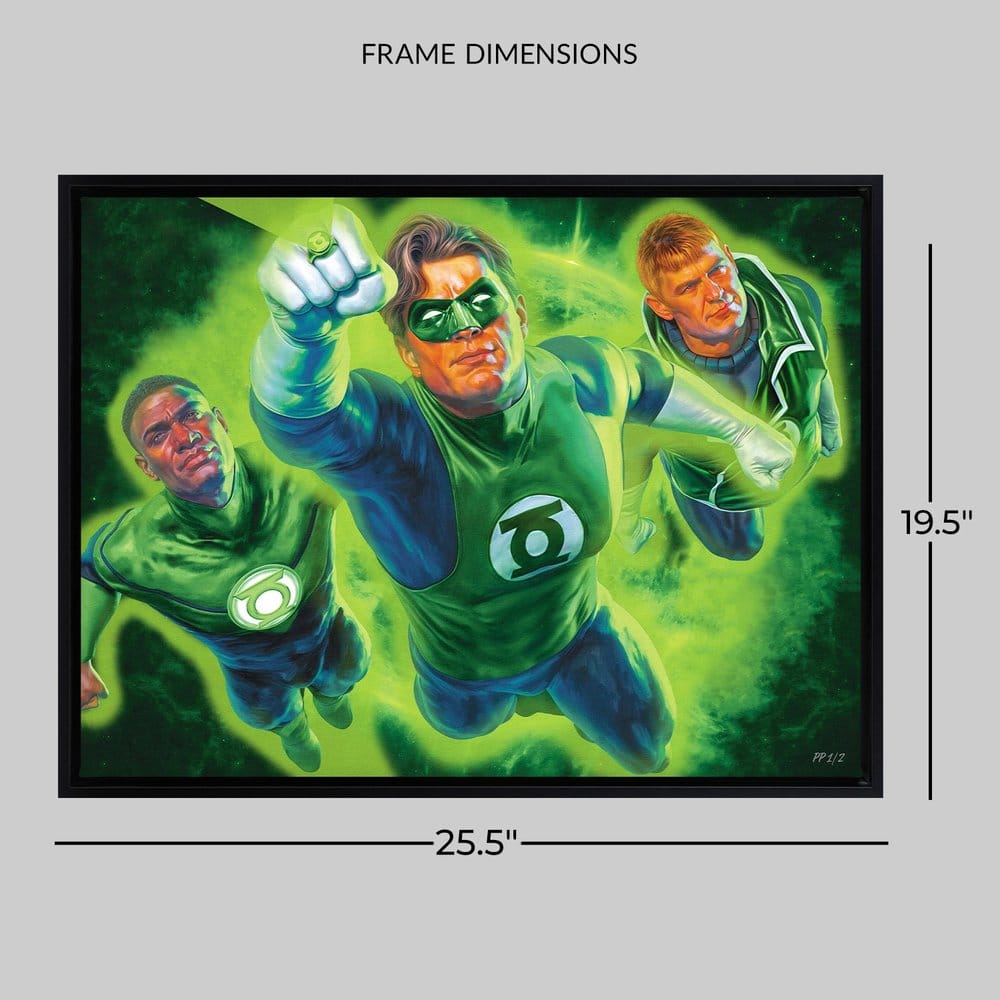 DC Comics Litografia Green Lantern 61 x 41 cm - sem moldura