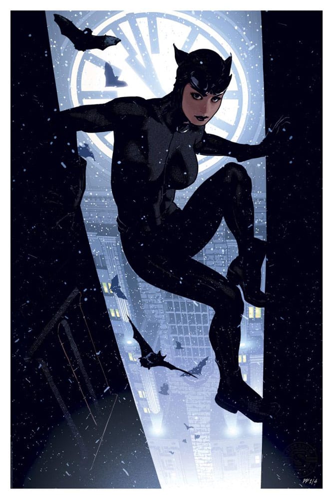 DC Comics Litografia Catwoman 41 x 61 cm - sin marco