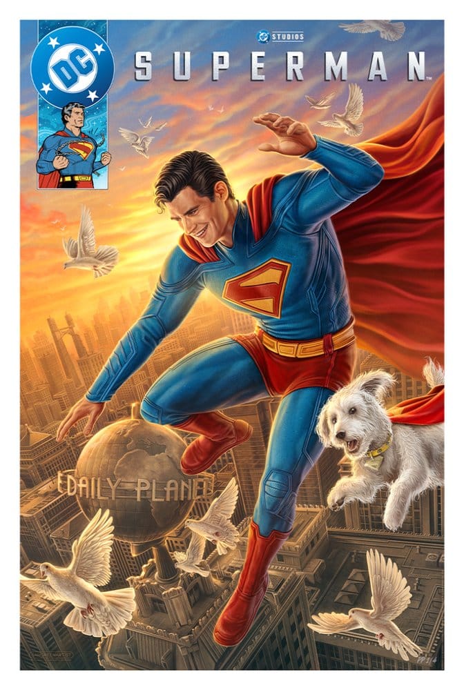 Superman (2025) DC Comics Litografia Superman: A Symbol of Hope 41 x 61 cm - sin marco Frikytopia