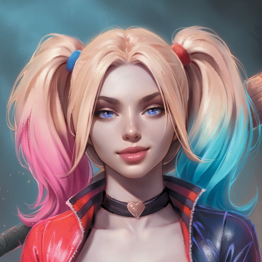 DC Comics Litografia Harley Quinn 41 x 61 cm - sin marco