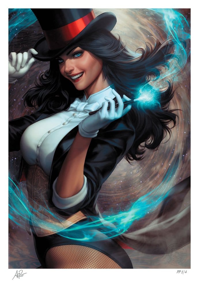 DC Comics Litografia Zatanna: Bring Down the House 46 x 61 cm - sem moldura