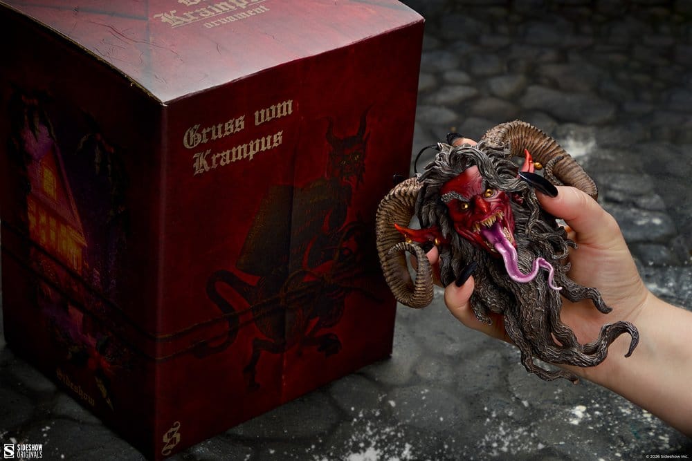 Krampus Enfeite Der Krampus (Deadly Red) 17 cm