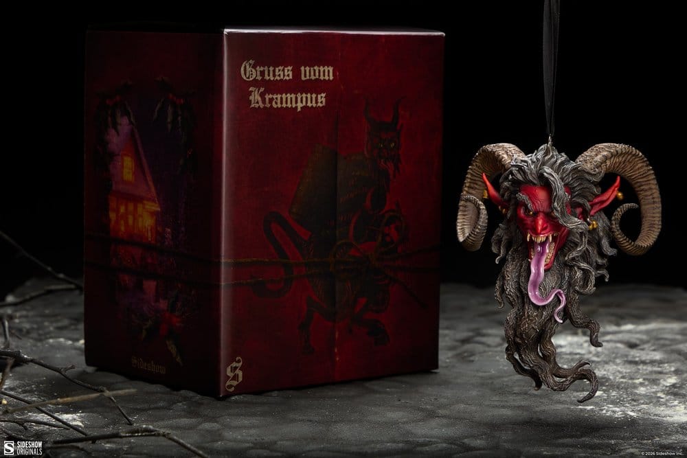 Krampus Enfeite Der Krampus (Deadly Red) 17 cm