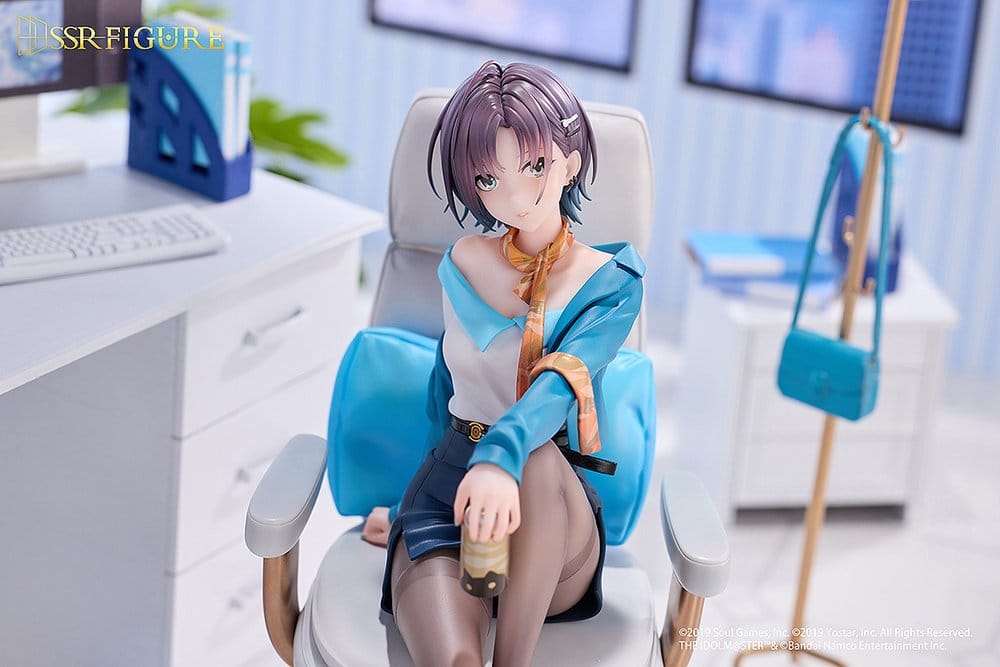 The Idolmaster: Shiny Colors x Mahjong Soul Figura PVC 1/7 Toru Asakura Effortless Work Ver. 21 cm
