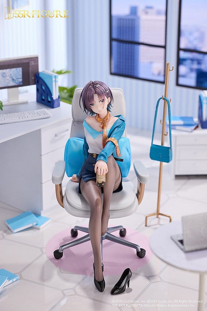 The Idolmaster: Shiny Colors x Mahjong Soul Figura PVC 1/7 Toru Asakura Effortless Work Ver. 21 cm