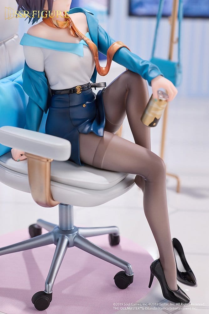 The Idolmaster: Shiny Colors x Mahjong Soul Figura PVC 1/7 Toru Asakura Effortless Work Ver. 21 cm