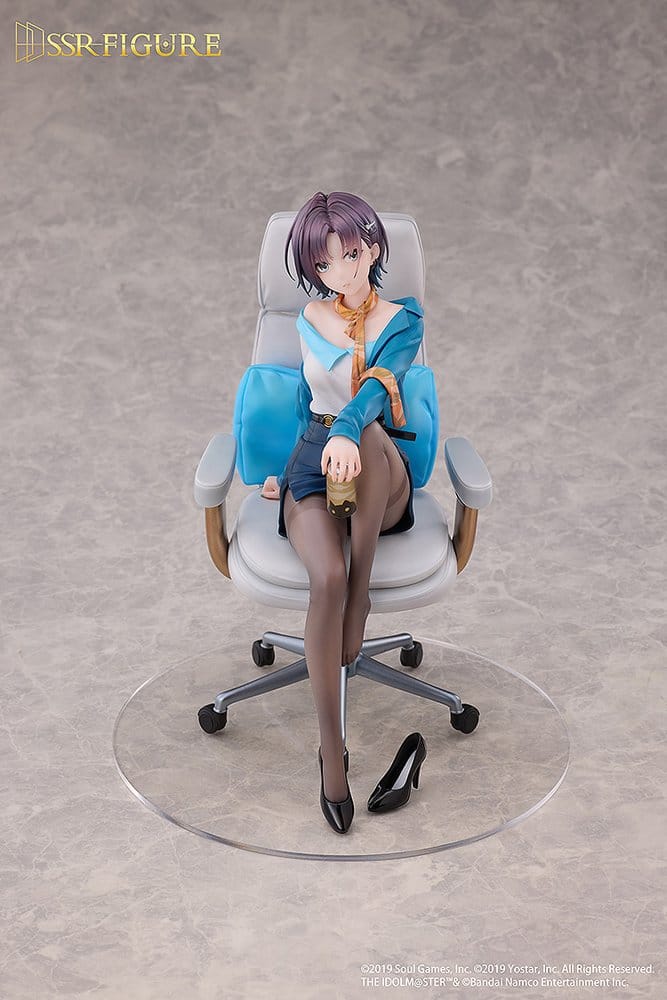 The Idolmaster: Shiny Colors x Mahjong Soul Figura PVC 1/7 Toru Asakura Effortless Work Ver. 21 cm