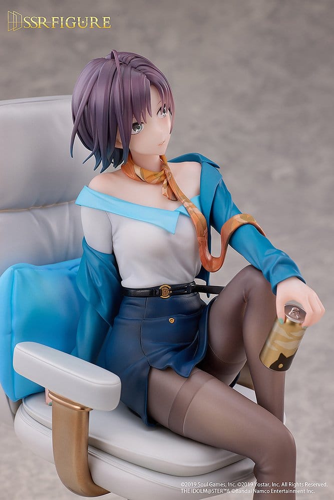 The Idolmaster: Shiny Colors x Mahjong Soul Figura PVC 1/7 Toru Asakura Effortless Work Ver. 21 cm