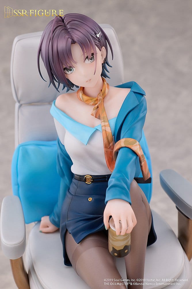 The Idolmaster: Shiny Colors x Mahjong Soul Figura PVC 1/7 Toru Asakura Effortless Work Ver. 21 cm