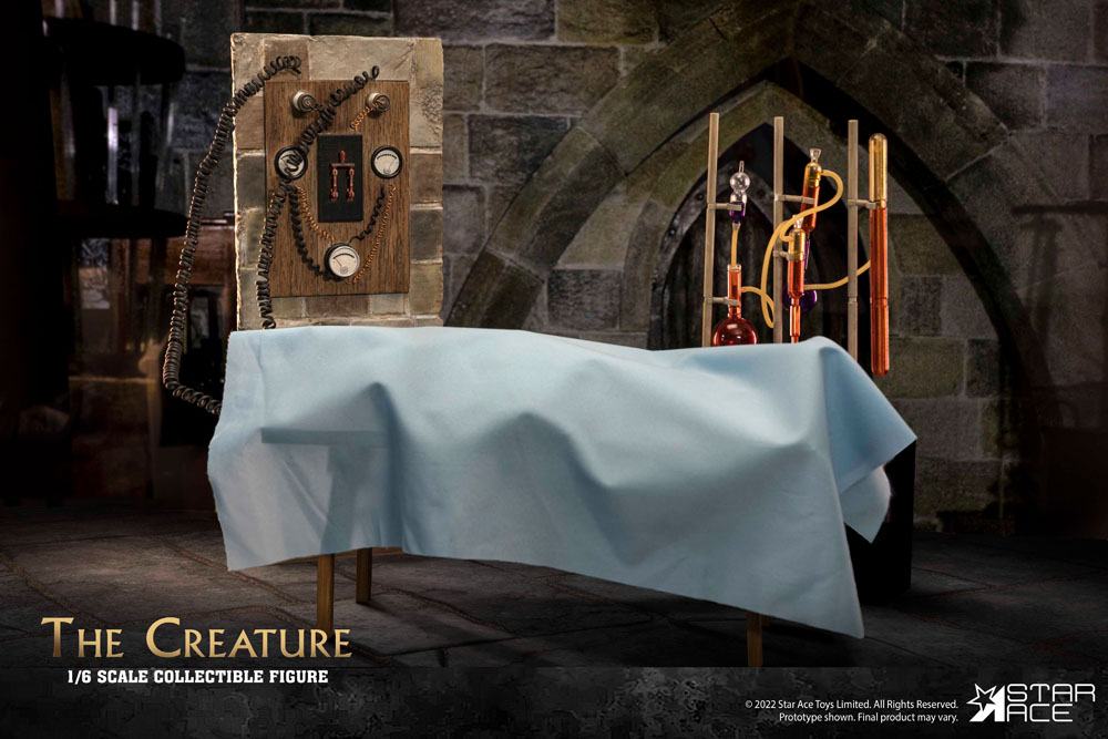 O Horror de Frankenstein My Favourite Movie Figura 1/6 The Creature Deluxe Version 30 cm