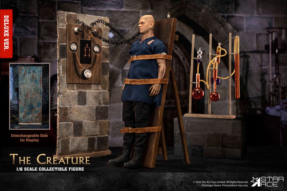 O Horror de Frankenstein My Favourite Movie Figura 1/6 The Creature Deluxe Version 30 cm