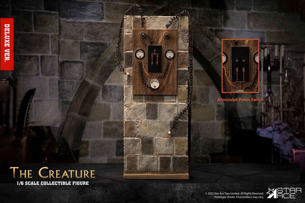 O Horror de Frankenstein My Favourite Movie Figura 1/6 The Creature Deluxe Version 30 cm