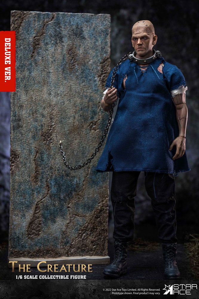 O Horror de Frankenstein My Favourite Movie Figura 1/6 The Creature Deluxe Version 30 cm