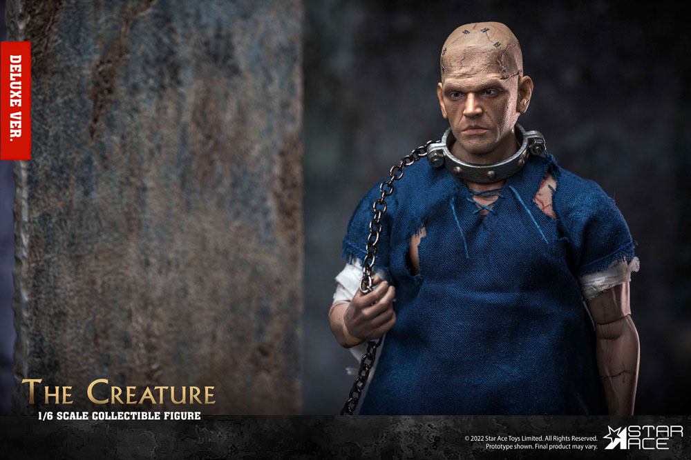 O Horror de Frankenstein My Favourite Movie Figura 1/6 The Creature Deluxe Version 30 cm