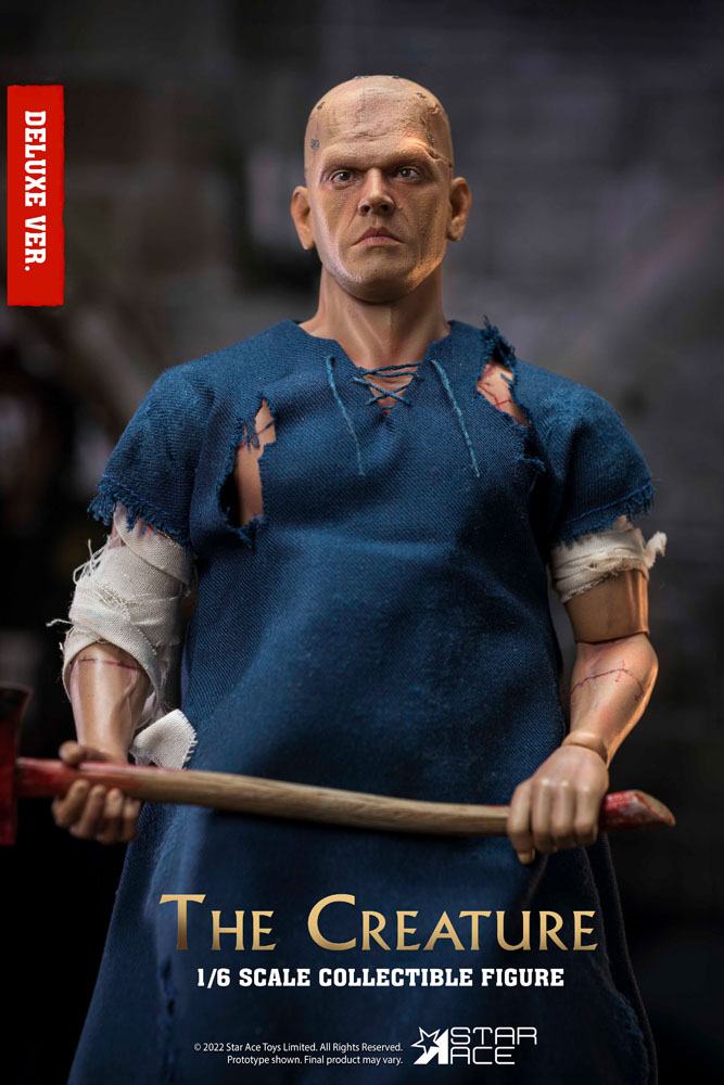 O Horror de Frankenstein My Favourite Movie Figura 1/6 The Creature Deluxe Version 30 cm