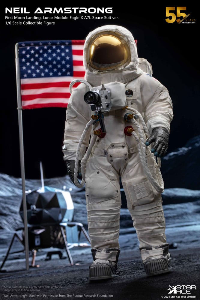 Neil Armstrong Figura 1/6 Neil Armstrong Deluxe Version 30 cm