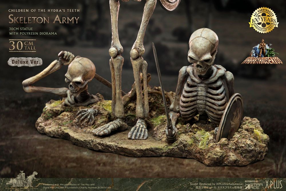RAY HARRYHAUSEN SKELETON ARMY DLX Estatua