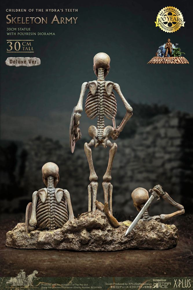 RAY HARRYHAUSEN SKELETON ARMY DLX Estatua