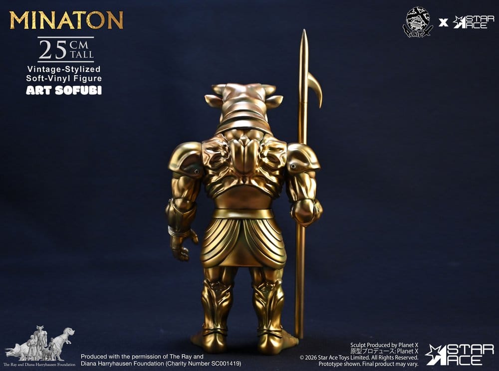 Ray Harryhausen Estatua Soft Vinyl Minaton Vintage-Style 25 cm