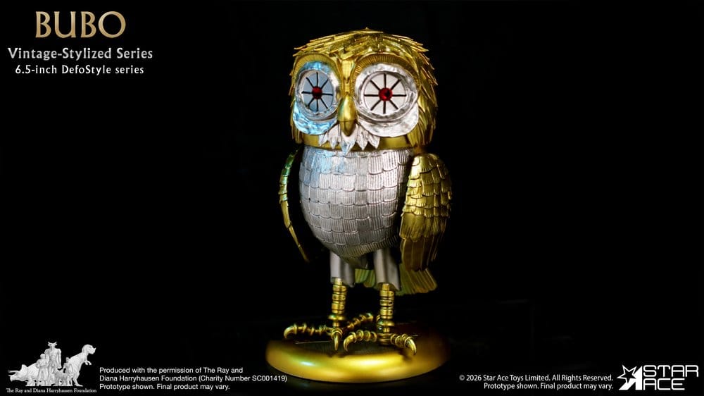 Ray Harryhausen Collection DefoStyle Soft-vinyl Estatua Bubo 17 cm