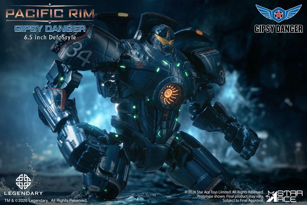 Pacific Rim DefoStyle Figura Gipsy Danger NX 17 cm