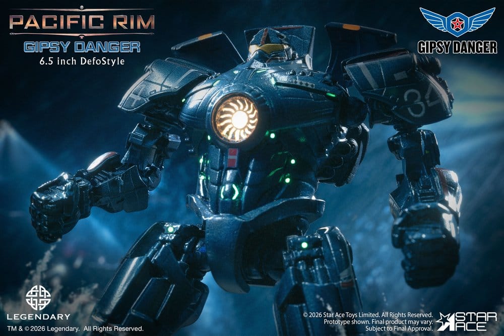 Pacific Rim DefoStyle Figura Gipsy Danger NX 17 cm