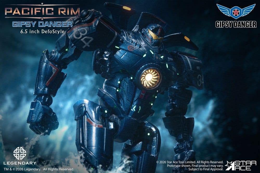 Pacific Rim DefoStyle Figura Gipsy Danger DX 17 cm