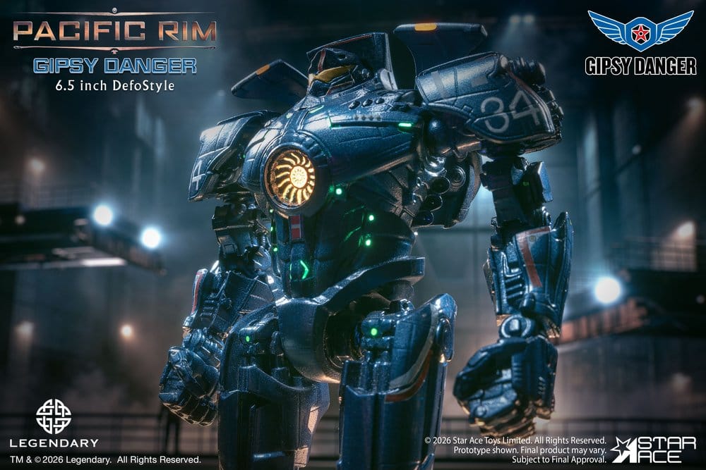Pacific Rim DefoStyle Figura Gipsy Danger DX 17 cm