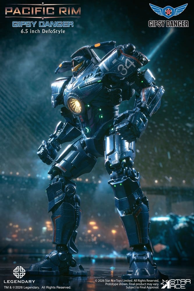 Pacific Rim DefoStyle Figura Gipsy Danger DX 17 cm