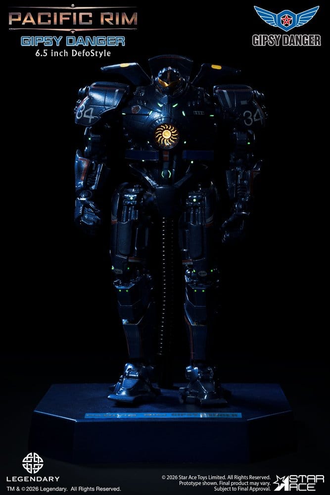 Pacific Rim DefoStyle Figura Gipsy Danger DX 17 cm