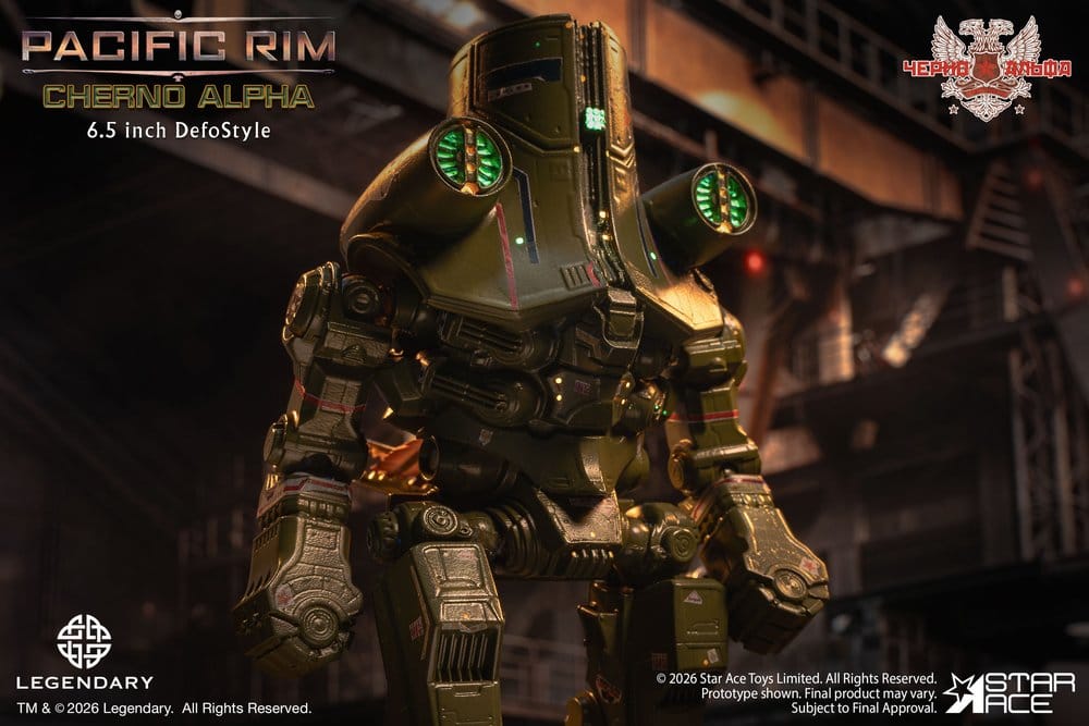 Pacific Rim DefoStyle Figura Cherno Alpha DX 17 cm
