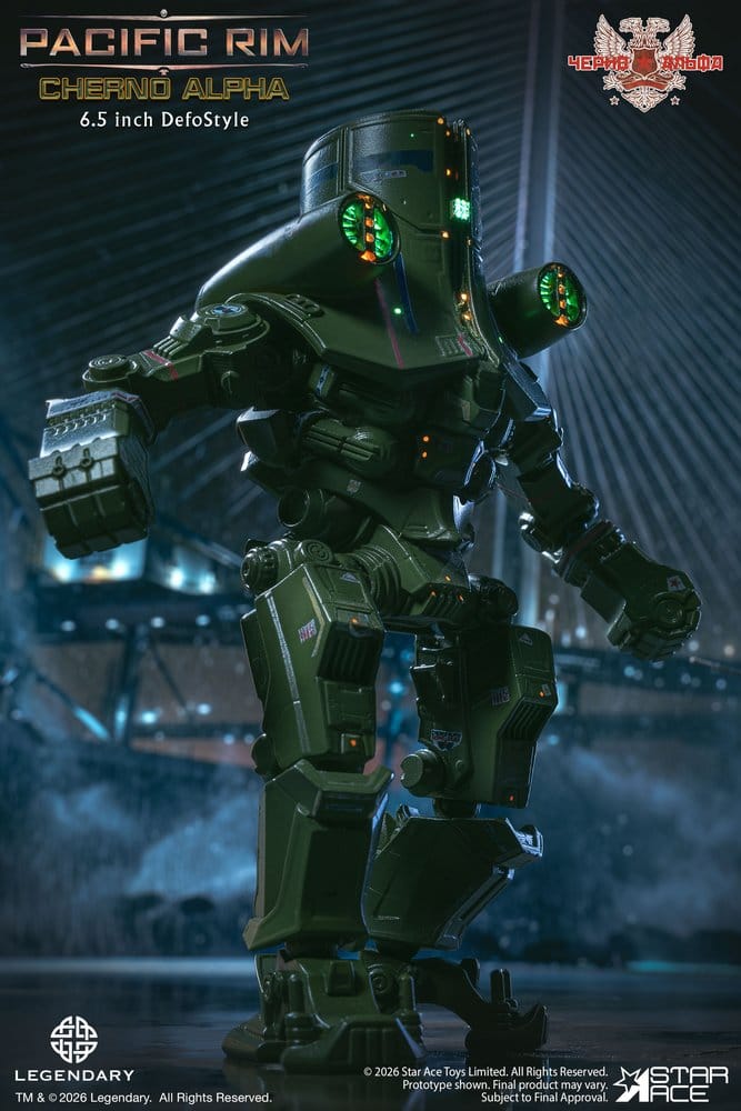 Pacific Rim DefoStyle Figura Cherno Alpha DX 17 cm
