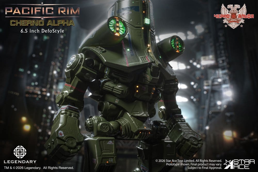 Pacific Rim DefoStyle Figura Cherno Alpha DX 17 cm