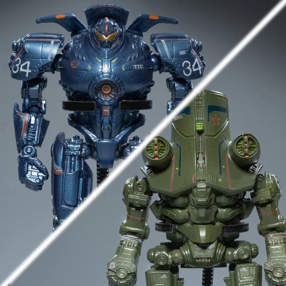 Pacific Rim DefoStyle Figuras Pack de 2 Gipsy Danger &amp; Cherno Alpha DX 17 cm