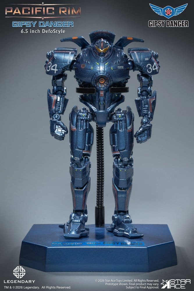 Pacific Rim DefoStyle Figuras Pack de 2 Gipsy Danger &amp; Cherno Alpha DX 17 cm