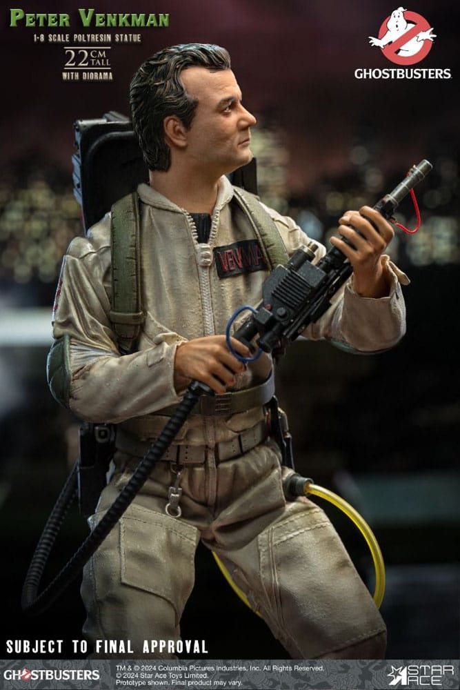 Ghostbusters Estatua a 1/8 Peter Venkman 22 cm
