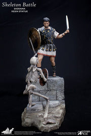 Ray Harryhausen Estatua 1/8 Skeleton Battle Scene 30 cm