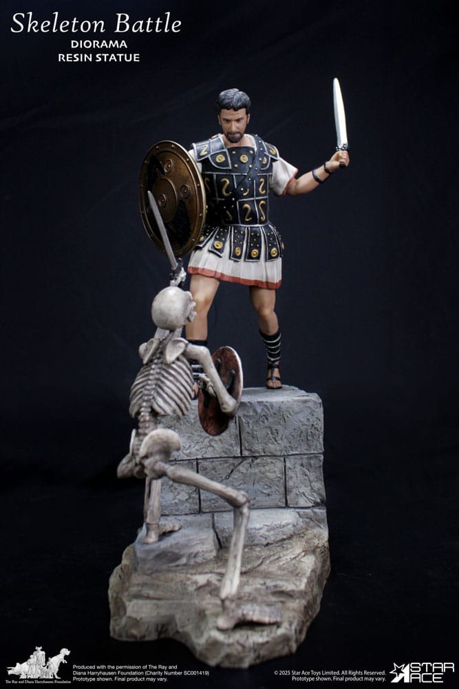 Ray Harryhausen Estatua 1/8 Skeleton Battle Scene 30 cm Frikytopia
