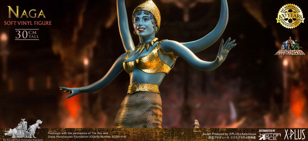 Simbad e a Princesa Estatua Soft Vinyl Ray Harryhausen's Naga (Snake Woman) 31 cm