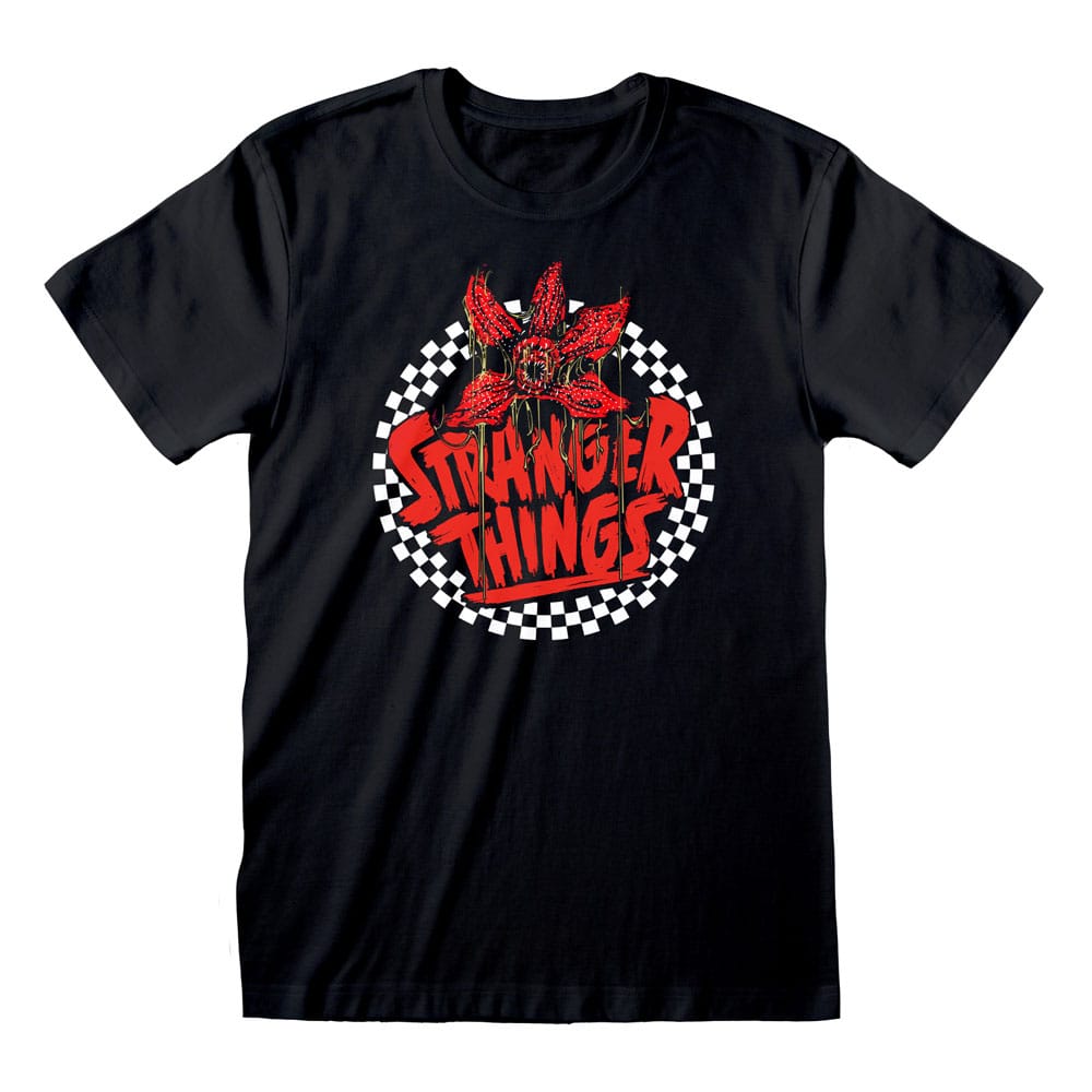 Stranger Things Camiseta Checkered Circle talla L Frikytopia