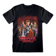 Stranger Things Camiseta Group of all Characters talla M