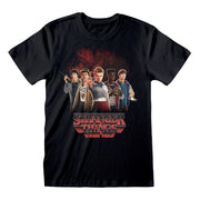 Stranger Things Camiseta Group with Vecna behind talla XL