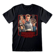 Stranger Things Camiseta Characters in Glowing Box talla S