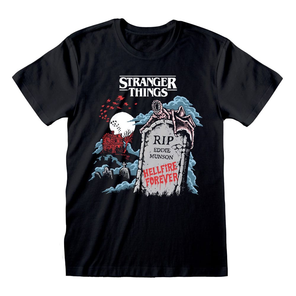 Stranger Things Camiseta RIP Eddie talla M Frikytopia