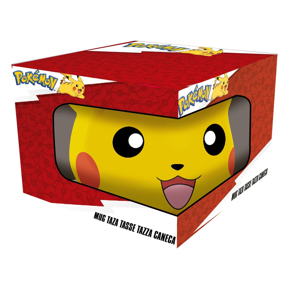 Pokémon Taza 3D Pikachu 500 ml Frikytopia