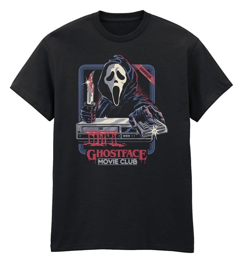 Steven Rhodes T-shirt Movie Club Black Tamanho S